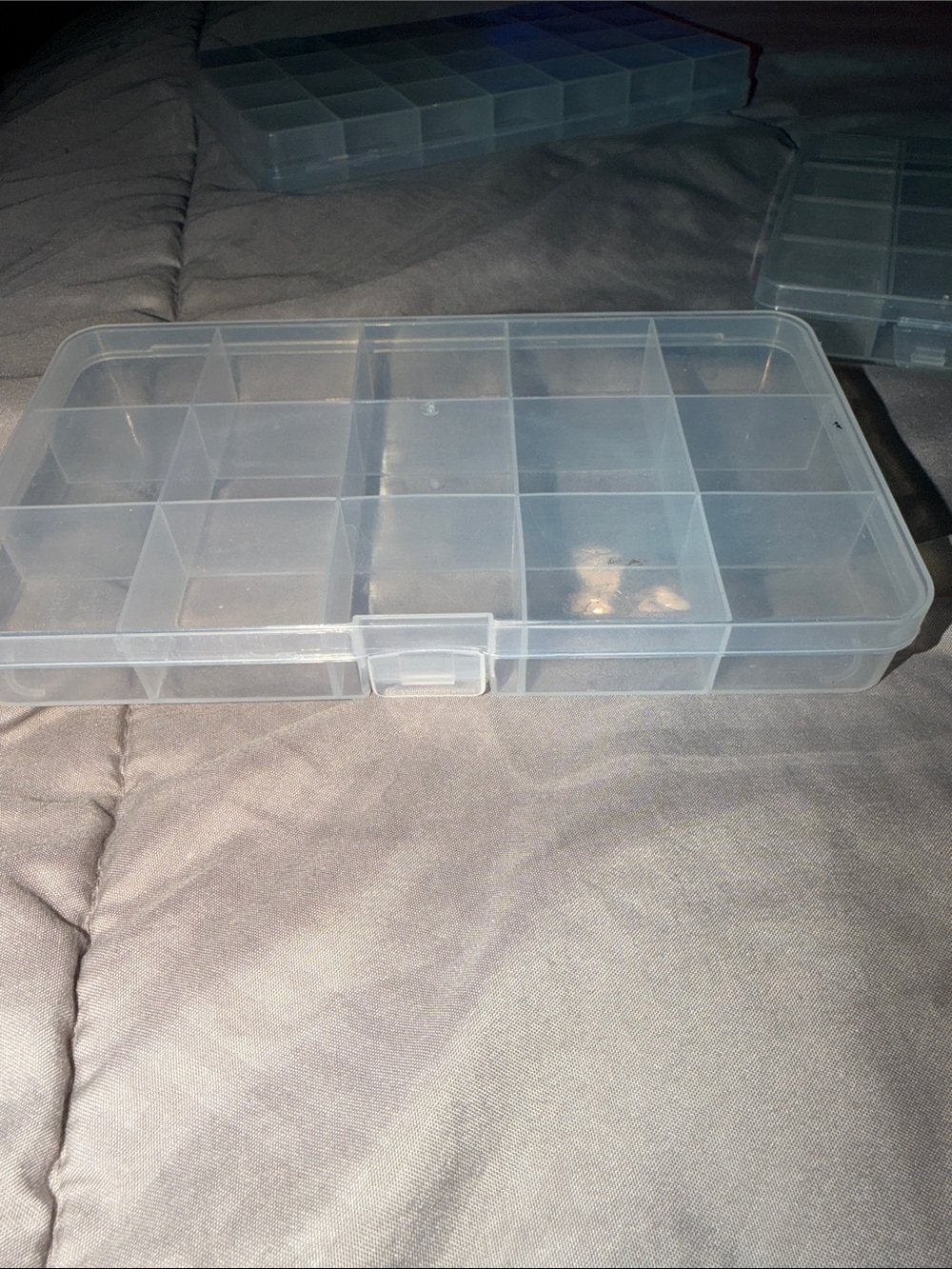 Clear Multi-Compartment Storage Boxes - Picture 5 of 6